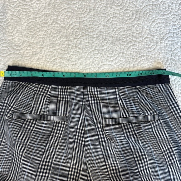 Zara Blue Plaid Trousers - Picture 5 of 11